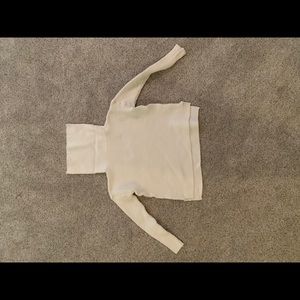 Rebadress white turtleneck